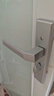虎顿（HOTUN）卫生间门锁家用通用型浴室把手锁具厕所洗手间铝合金单舌L05银色 实拍图