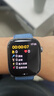 Apple/苹果 Watch S11 智能手表GPS款46毫米深空灰色铝金属表壳黑色运动型表带S/M MEVN4CH/B 实拍图