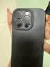 品胜 适用苹果16Pro手机壳 iPhone16Pro柔性液态壳全包防摔防磨防震亲肤男女款超薄保护套软壳 黑色 实拍图