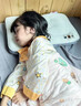 洁丽雅（Grace）儿童枕护颈枕分区枕学生宿舍枕芯成人幼儿园颈椎枕深度睡眠 【适合3-12岁】学生分区枕-灰色 单只 实拍图