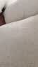 洁丽雅抱枕 纯色抱枕 办公室靠垫床头沙发靠背可拆洗 45*45cm 银米灰 实拍图