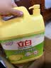 立白洗洁精清新柠檬5.62kg 强效去油 A类食品用餐馆商用酒店大黄桶 实拍图