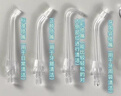 博皓（prooral）冲牙器F48手持立式洗牙器带数显水牙线成人洁牙器无级调速丝滑换挡便携牙齿冲洗器 蓝色 300ml 实拍图