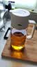 小熊（Bear）油壶 调料瓶抗菌玻璃油瓶酱油瓶600ml 自动开合不挂油CX-W0058 实拍图