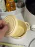 COOKSS陶瓷蒸蛋碗专用辅食工具微波炉烤碗空气炸锅焗饭带盖炖盅家用双耳 实拍图