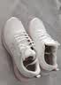 特步羽逸女款跑步鞋秋季新款皮面防水运动鞋子百搭休闲鞋轻便减震跑鞋 实拍图
