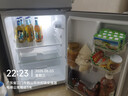 美的112L两门小冰箱灰色双温小冰箱迷你家用宿舍租房灵活摆放节能低音深冷速冻 BCD-112CM 实拍图