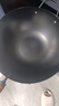 王源吉铁锅炒锅精铸铁无涂层不沾炒菜锅具燃气灶电磁炉通用36cm 实拍图