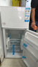 海尔（Haier）冰箱123L两门小户型冰箱二级能效抗菌净味三档可调白色BCD-123GHTMZ0WV 123升白|二级能效|黑金净化|租房首选 实拍图