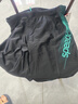 速比涛（Speedo）泳裤男大标logo系列专业训练抗氯速干防晒及膝游泳裤 中灰蓝 36 实拍图