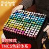 Touch mark泰驰马克笔168色水彩笔动漫双头油性画笔记号笔套装学生文具儿童送男孩女孩生日开学礼物 实拍图
