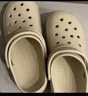 名创优品（MINISO）洞洞鞋女夏季外穿沙滩凉鞋防滑厚底踩屎感脚包头凉拖鞋骨白36-37 实拍图