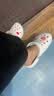 卡骆驰（CROCS）贝雅洞洞鞋男鞋女鞋轻便耐磨一脚蹬拖鞋休闲鞋百搭花园鞋|10126 白-100(含智必星) 37 /38(230mm) 实拍图