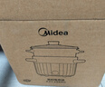 美的（Midea）电煮锅 0涂层不锈钢 宿舍小电锅 多功能家用宿舍泡面小火锅 2.6L蒸煮一体电热锅 XZC2066G 配蒸笼 实拍图