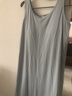 JOAE【天丝莫代尔】带胸垫睡裙吊带棉睡衣女士可外穿家居服蓝 L 实拍图