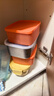特百惠（Tupperware）宝宝儿童辅食碗保鲜盒食品级冰箱储物冷藏收纳盒400ml*2个随机色 实拍图