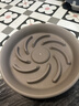 芷郁绿植盆栽托盘垫接水圆形防烂根树脂花盆托底座托盘 特厚360型2个 实拍图