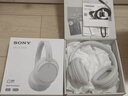 索尼（SONY）WH-CH720N 头戴式无线耳机 蓝牙降噪耳机 手机电脑笔记本网课游戏华为苹果适用 礼物送男女友学生 白色 实拍图