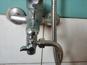 新柳城厨房水龙头转接头一进二出一分二接洗碗机洗衣机4/6分三通接头 13号【出水管】4分接口+S弯管 实拍图