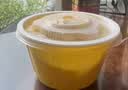 美丽雅一次性饭盒餐盒圆形带盖500ml*30套食品级野餐外卖水果打包盒汤碗 实拍图