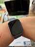 Apple/苹果 Watch S11 智能手表GPS款46毫米银色铝金属表壳雾紫色运动型表带M/L MEVX4CH/B 实拍图