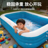 Bestway蓝白三环充气游泳池 户外小孩充气水池 1.5米 实拍图