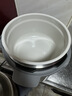 美的（Midea）有钛青瓷0涂层营养蒸电压力锅5L 智能预约多功能一体高压电饭锅MY-E5811G家用4-6人开盖火锅电饭煲 实拍图