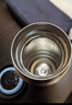 膳魔师（THERMOS）保冷保温杯400ML高真空不锈钢商务办公保温杯JCG-400C SBK 实拍图