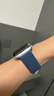 Apple/苹果 Watch S11 智能手表GPS+蜂窝款46毫米银色铝金属表壳雾紫色运动型表带M/L MFDL4CH/B 实拍图