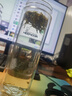 希诺双层玻璃杯男家用商务办公泡茶杯子过滤车载水杯XN-9607 410mL 实拍图