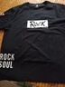 胖哥哥大码男装胖子T恤男夏季宽松短袖加肥加大肥佬体恤 rock黑色 4XL （210-250斤） 实拍图