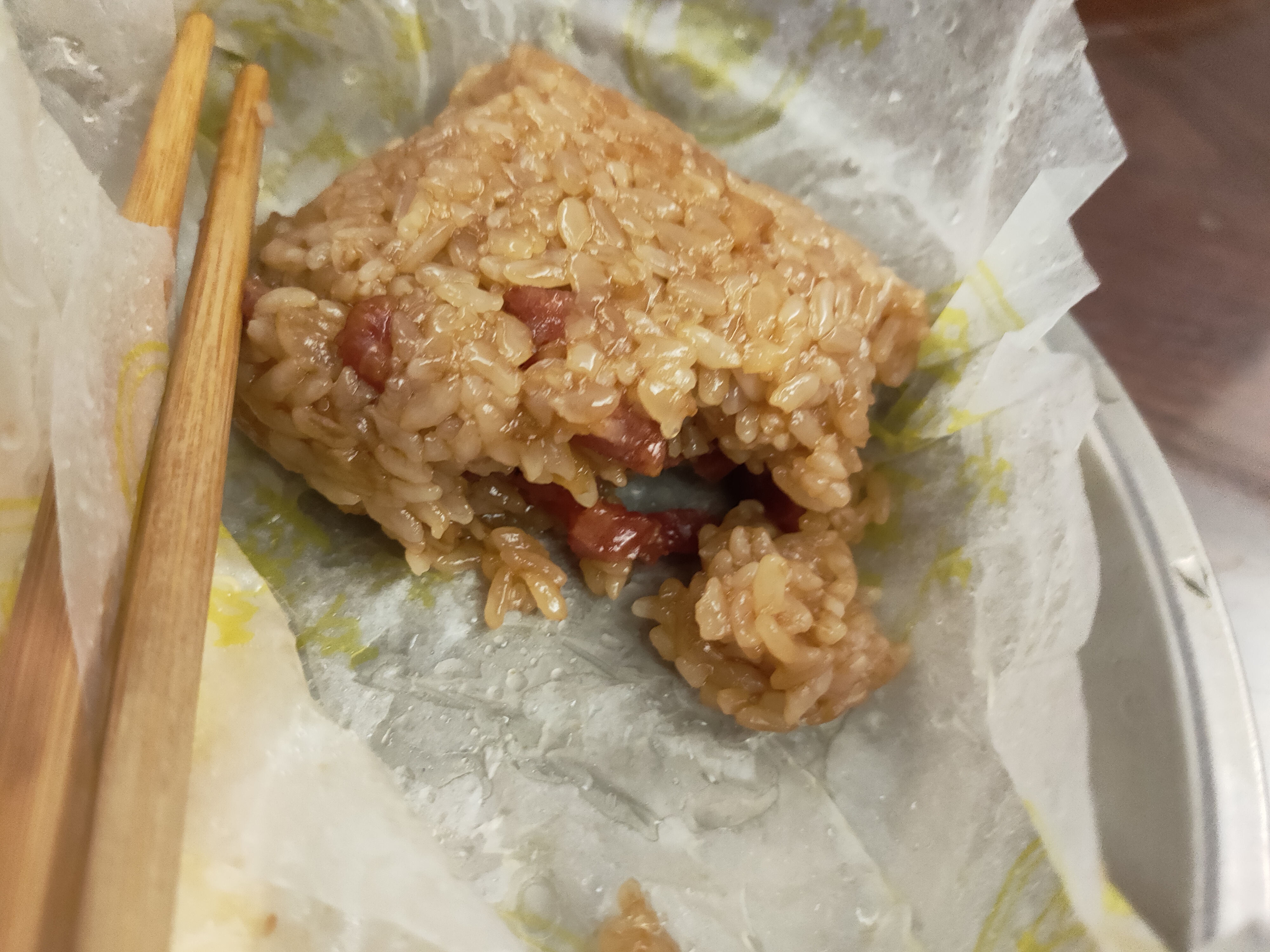 五芳斋 速冻饭团组合装 腊肠藤椒鸡饭团 150g*6只 速冻早餐食品微波即食 实拍图