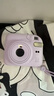 富士（FUJIFILM）instax  mini12 一次成像 立拍立得相机 mini12 鸢尾紫 套餐一（官方标配+白边相纸10张） 实拍图