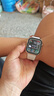 Apple/苹果 Watch S11 智能手表GPS+蜂窝款42毫米玫瑰金色铝金属表壳淡桃粉色运动型表带M/L MF9A4CH/B 实拍图