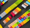 Hape(德国)儿童积木玩具桶装80粒进口山毛榉数字字母生日礼物E8402 实拍图