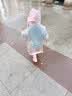 比多乐 儿童雨鞋男女童宝宝防滑雨靴学生小童幼儿水鞋防水小孩胶鞋 单鞋【小兔】粉色*按脚长选购 鞋内长16cm【脚长14.5-15cm】 实拍图