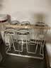 Ocean进口玻璃杯水杯早餐牛奶杯家用茶杯370ml杯架托盘套装 实拍图