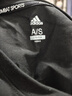 阿迪达斯（adidas）【特价清仓】夏季男女同款短袖男T恤跑步健身运动速干百搭 黑白 S 实拍图