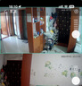 奥克斯1600万像素摄像头监控无线wifi网络高清夜视监控器360度无死角带夜视全景云台家用AI监控手机远程 实拍图