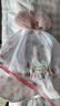 9i9婴儿帽子夏秋女童渔夫帽蝴蝶结盆帽可调节宝宝遮阳碎花帽 实拍图