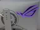 华硕ROG XG27ACMEG-W 27英寸显示器2K电竞显示器2K 240Hz超频260Hz HDR400 G-Sync 0.3ms响应 HDMI 2.1 实拍图