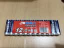 双鹿 5号碳性电池12粒卡装 适用于儿童玩具/遥控器/鼠标/话筒/闹钟/血压仪等 R6/AA电池 12粒卡装 实拍图