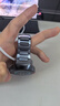 BHO【热销100万+】适用华为watch5表带钛金属钛空银按压式工字watch5手表表带钛合金46mm男十周年夏季 【顶配真工字按压款】十周年蓝-弧形专用 适用：华为手表Watch5（46mm表盘） 实拍图
