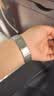 BHO【钛金属】适用华为watch5表带Watch6/Pro钛金属钛空银按压式工字watch5手表表带钛合金46mm男生款 【顶配真工字按压款】Watch5专用-钛空银 适用：华为手表Watch5（4 实拍图