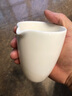 元兮 高档德化白瓷茶漏公道杯套装全瓷过滤 羊脂玉滤茶器茶水分离网底座架 公道杯加茶漏一体大号陶瓷加厚 公道杯（羊脂玉白瓷） 实拍图