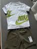 NIKE 耐克童装男童【短袖T恤+短裤2件套装】2025夏季新款儿童短袖套装 实拍图
