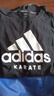 阿迪达斯（adidas）【特价清仓】夏季男女同款短袖男T恤跑步健身运动速干百搭 黑白 M 实拍图