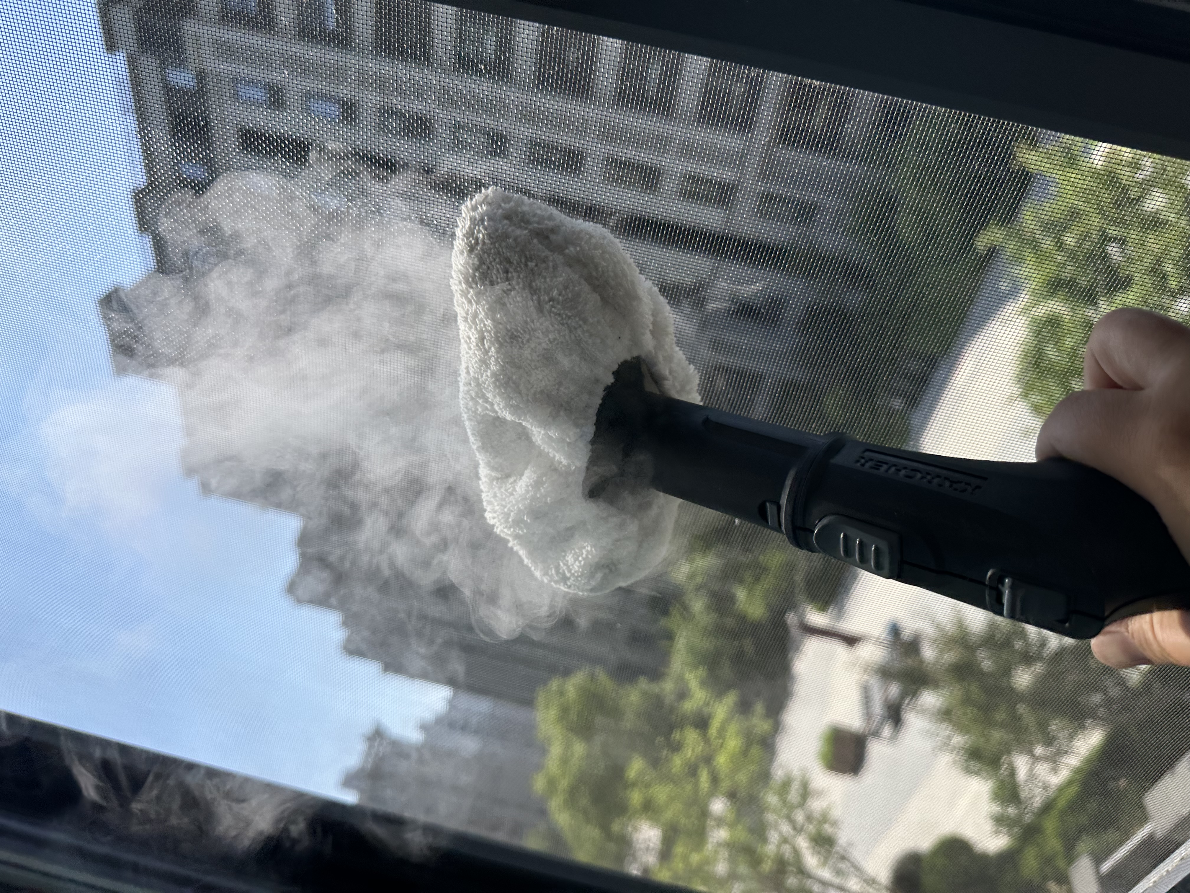 KARCHER德国卡赫多功能高温高压清洁机家用蒸汽拖把清洗机洗空调杀菌率99.999%  SC5D 镜面清洁套装 实拍图