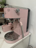 德龙（Delonghi）半自动咖啡机家用小型 意式15Bar泵压冷萃咖啡 软触屏手动奶泡自动停流金属机身 吉拉朵系列 EC890 .PR追光粉 即时加热 自动关机 专业蒸汽细杆拉花 实拍图