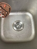 潜水艇（Submarine）洗菜盆漏水塞 厨房水槽过滤网 水槽按压弹跳芯下水器不锈钢防臭 【单槽】菜盆弹跳下水器 实拍图